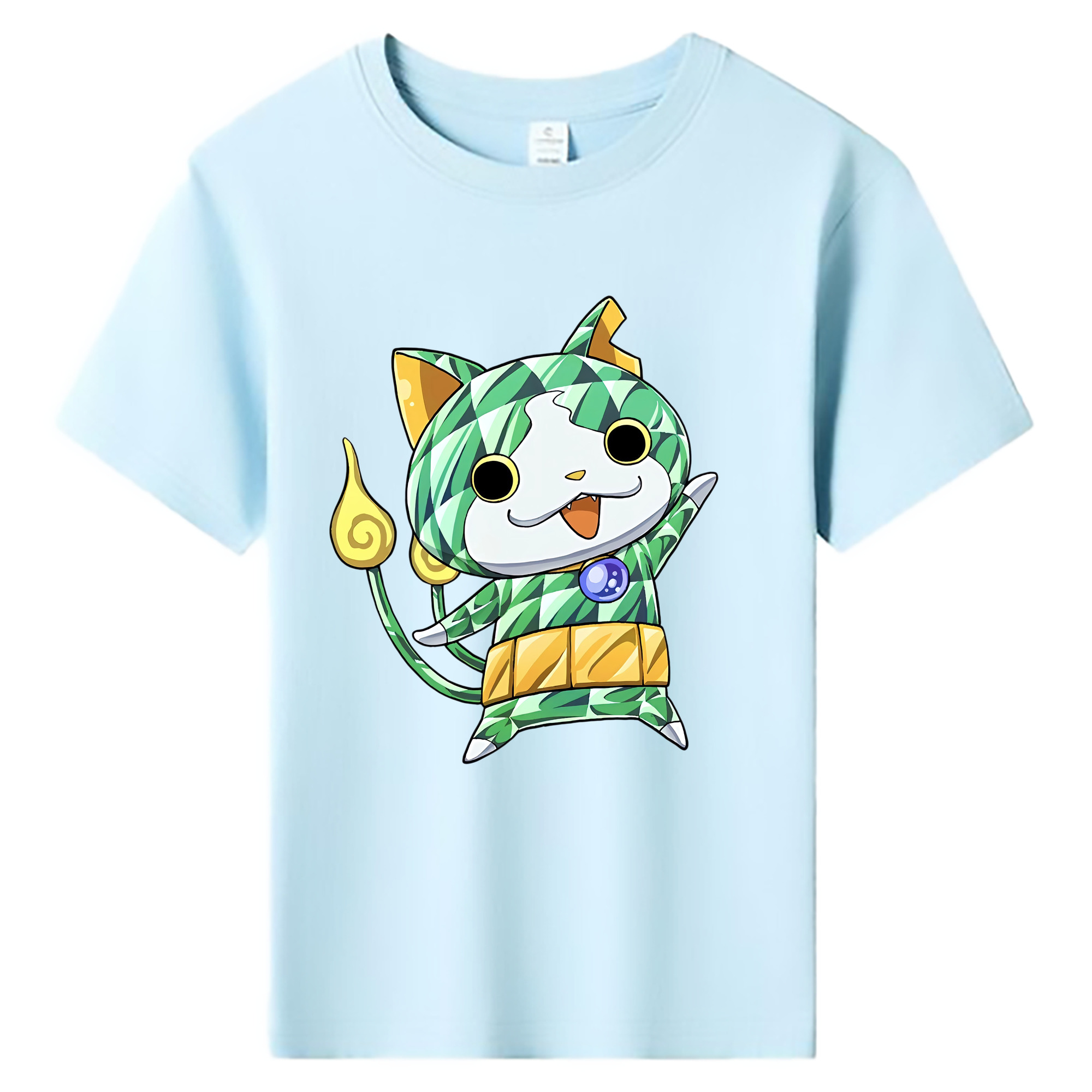 （画像用） 妖怪ウォッチ Yo-kai Watch 綿100％キッズTシャツ（フロントプリント）